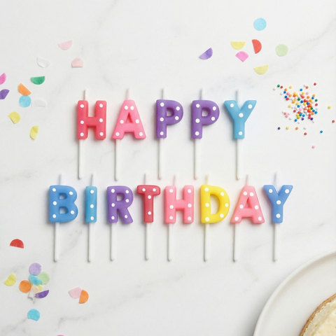 Happy Birthday Candles