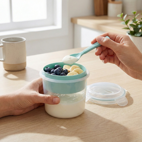 Round Snack Container